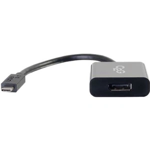 Comms Warehouse C2G USB C to DisplayPort Adapter Converter - USB Type C to DisplayPort Black
