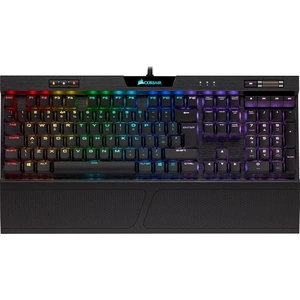 CORSAIR RAPIDFIRE K70 Low Profile RGB MK.2 Mechanical Gaming Keyboard, Black