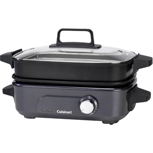 CUISINART Style Collection Cook In GRMC3U Multicooker - Black & Grey, Black,Silver/Grey