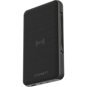 CYGNETT ChargeUp Edge Portable Power Bank - Black, Black