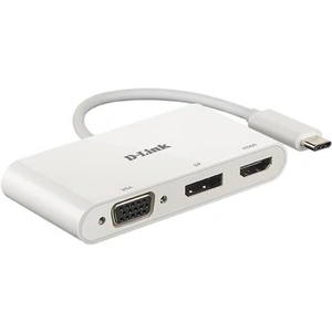 D-Link DUB-V310 laptop dock/port replicator Wired USB 3.2 Gen 1 (3.1 Gen 1) Type-C White