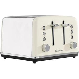 DAEWOO Kensington SDA1585 4-Slice Toaster - Cream