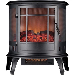 DAEWOO HEA1574 Electric Fireplace - Black, Black