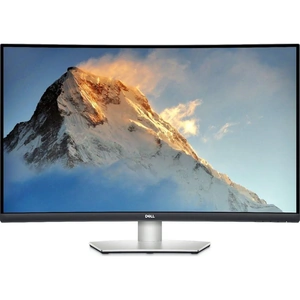 DELL S3221QS 4K Ultra HD 31.5 Curved LCD Monitor - Silver, Silver/Grey