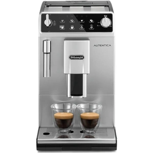 Delonghi Autentica ETAM 29.510.SB Bean to Cup Coffee Machine - Silver & Black, Black,Silver/Grey