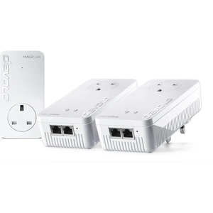 DEVOLO Magic 2 WiFi Next Powerline Whole Home Kit - Triple Pack, White