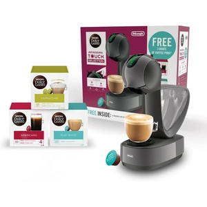 DOLCE GUSTO by De'Longhi Infinissima Touch EDG268.GY Coffee Machine Starter Kit - Charcoal, Silver/Grey