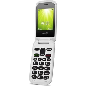 Doro 2404 6.1 cm (2.4") 100 g Black White Feature phone