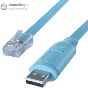 Dp Building Systems CONNEkT Gear 1.8m RJ45 to USB A Male Console Cable with FTDI Chip (Cisco Compatible)