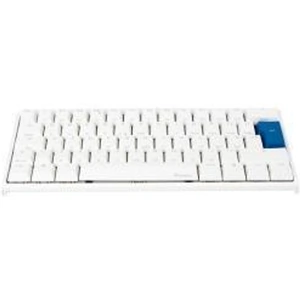 Ducky White One2 Mini RGB Backlit Silver Speed Cherry MX Gaming Keyboard