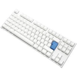 Ducky One2 TKL Pure White RGB Backlit Silent Red MX Switch