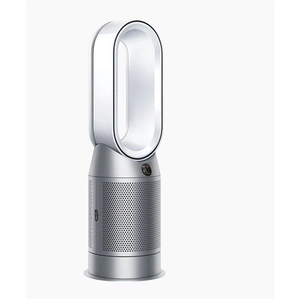 Dyson HP7A Hot+Cool Purifying Fan Heater, White/Silver