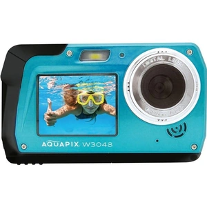 EASYPIX Aquapix W3048 Edge Compact Camera - Ice Blue, Blue