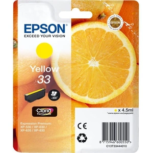 EPSON No. 33 Oranges Yellow Ink Cartridge