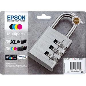 EPSON Padlock 35 Cyan, Magenta, Yellow & Black Ink Cartridges - Multipack
