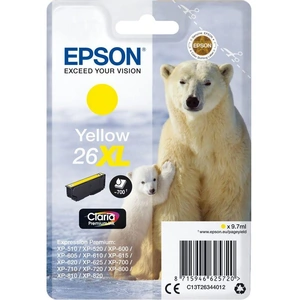 Epson Polar Bear 26XL Yellow Ink Cartridge