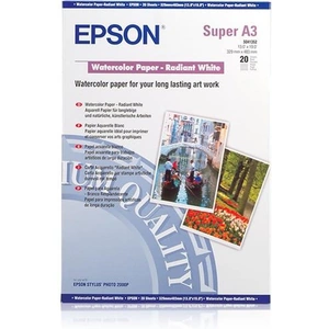 Epson WaterColor Paper - Radiant White DIN A3+ 190g/m 20 Sheets