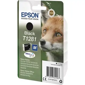 Epson Fox T1281 (5.9ml) DURABrite Ultra Ink Cartridge (Black)