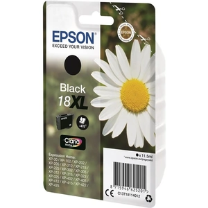 Epson Daisy 18XL Series (T1811) 11.5ml Black Ink Cartridge non-Tagged