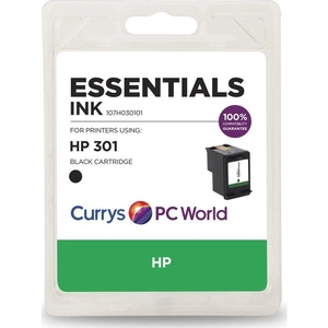 ESSENTIALS 301 Black HP Ink Cartridge
