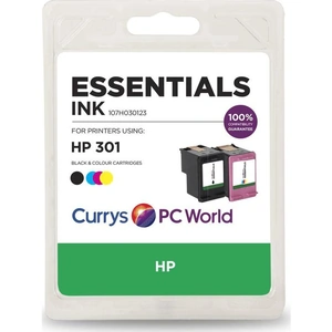 ESSENTIALS HP 301 Combo Black & Tri-colour Ink Cartridges