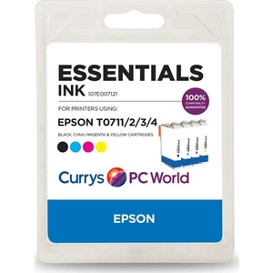 ESSENTIALS T071 Tri-Colour & Black Epson Multipack Ink Cartridge