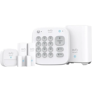 EUFY 5-Piece Home Alarm Kit, White