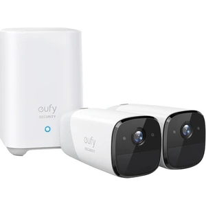 EUFY Cam 2 T88413D2 Smart Security Camera System - 2 Cameras, Black