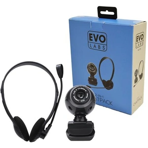 Evo Labs HC-01 webcam 640 x 480 pixels USB 2.0 Black