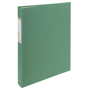Forever 100% Recycled Ring Binder Paper on Board 2 O-Ring A4 30mm Rings Green (Pack 10) - 54983E