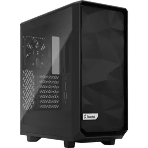 Fractal Design Meshify 2 Compact Lite Mid Tower Gaming Case - Black