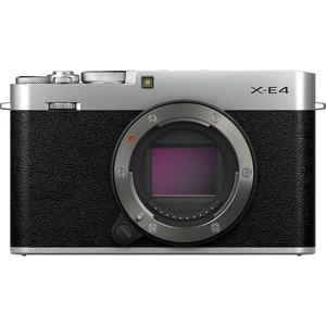 FUJIFILM X-E4 Mirrorless Camera - Silver, Body Only, Silver/Grey