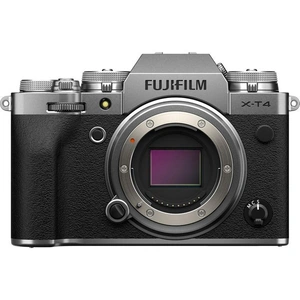 FUJIFILM X-T4 Mirrorless Camera - Silver, Body Only, Silver/Grey