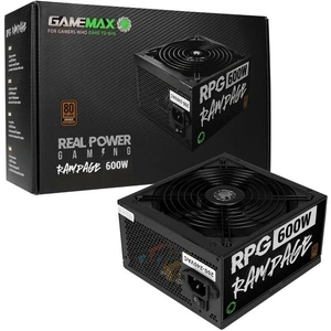 GameMax Game Max RPG Rampage 600W 80 PLUS Bronze Non-Modular PSU Power Supply