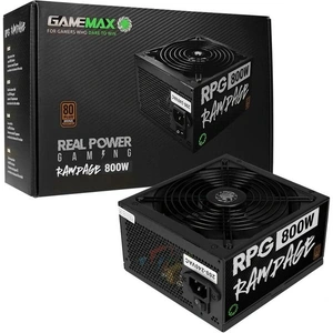 GameMax Game Max RPG Rampage 800W 80 PLUS Bronze Non-Modular PSU Power Supply