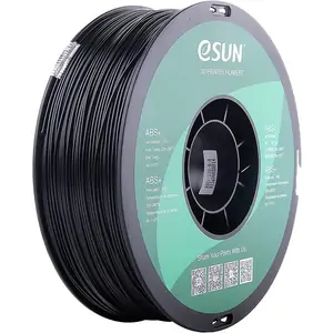 Generic ESUN ABS Plus 3D Printer Filament, 1.75mm, 1KG Spool, Black