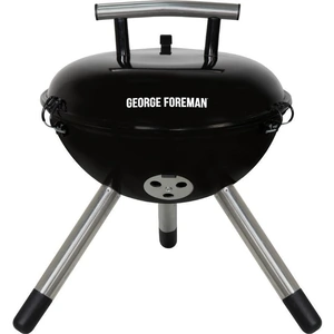 GEORGE FOREMAN GFPTBBQ1401B Portable Kettle Charcoal BBQ - Black