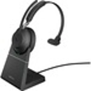 GN Netcom Jabra Evolve2 65 Wireless Over-the-head Mono Headset - Black - Supra-aural - Bluetooth
