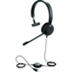 GN Netcom Jabra EVOLVE 30 II Wired Over-the-head Mono Headset - Monaural - Supra-aural - Noise Canceling - Mini-phone (3.5mm)