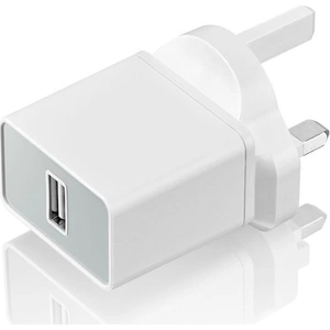 GOJI G24AMWH23 12 W Universal USB Plug Charger - White, White