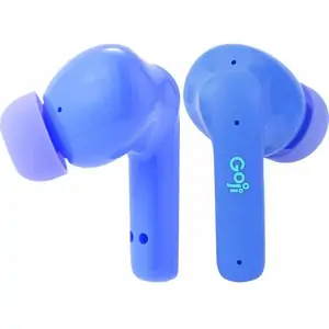 GOJI GKDTWSB24 Wireless Bluetooth Kids' Earbuds - Blue, Blue