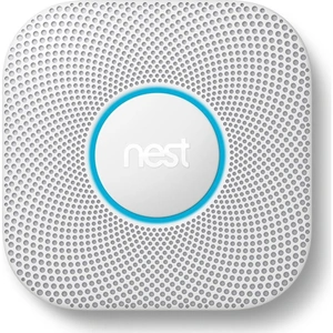 GOOGLE Nest Protect 2nd Generation Smoke and Carbon Monoxide Alarm - Battery operated, White