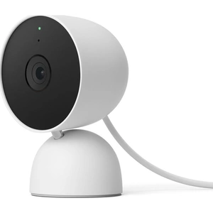 GOOGLE Nest Cam Indoor Smart Security Camera - Wired, White