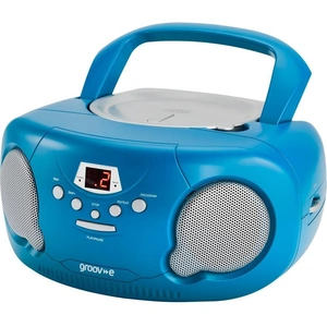 GROOV-E Original Boombox GV-PS733 Portable FM/AM Boombox - Blue
