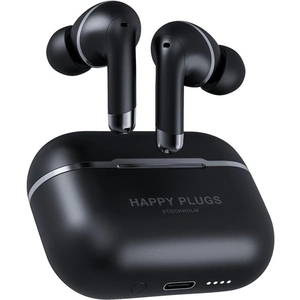 HAPPY PLUGS Air 1 Wireless Bluetooth Noise-Cancelling Earphones - Black