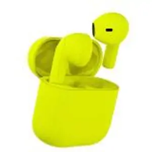 Happy Plugs Joy True Wireless Earphones - Neon Yellow