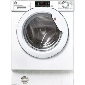 HOOVER H-WASH 300 LITE HBWS 48D1W4-80 Integrated 8 kg 1400 Spin Washing Machine, White