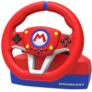 Hori Mario Kart Racing Wheel Pro Black Blue Red White USB Steering wheel + Pedals Analogue Nintendo Switch