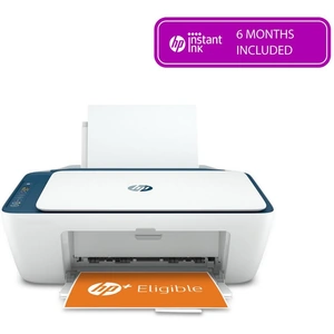 HP DeskJet 2721e All-in-One Wireless Inkjet Printer with HP, White