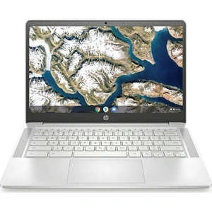 HP 14a-nd0002na 14 Chromebook - AMD 3015Ce, 64 GB eMMC, Silver, Silver/Grey